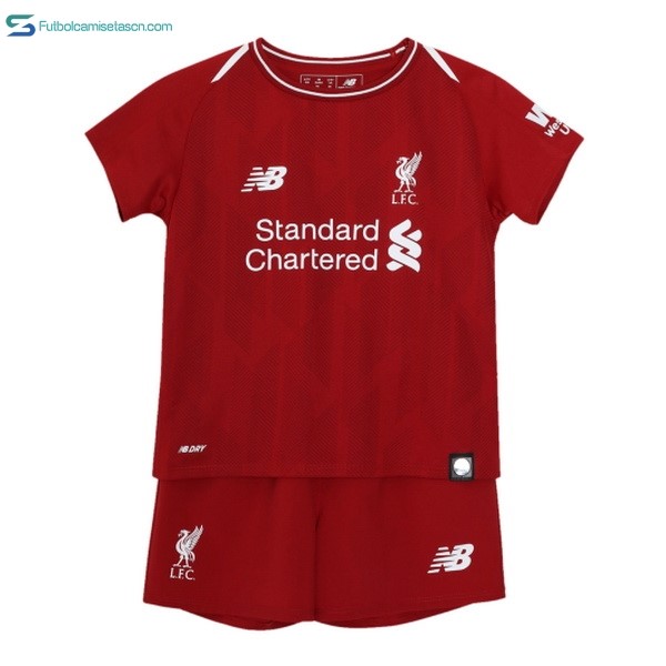 Camiseta Liverpool 1ª Niños 2018/19 Rojo